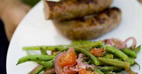 green-beans-with-pickled-onion-relish-recipe-eat image