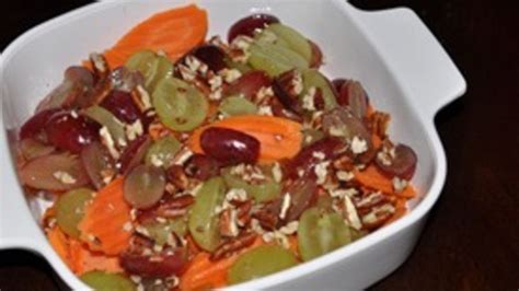 savory-carrots-and-grapes-recipe-tablespooncom image