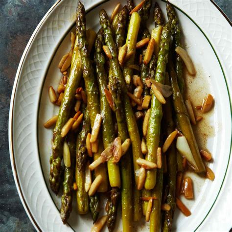 asparagus-with-toasted-almonds-and-garlic image