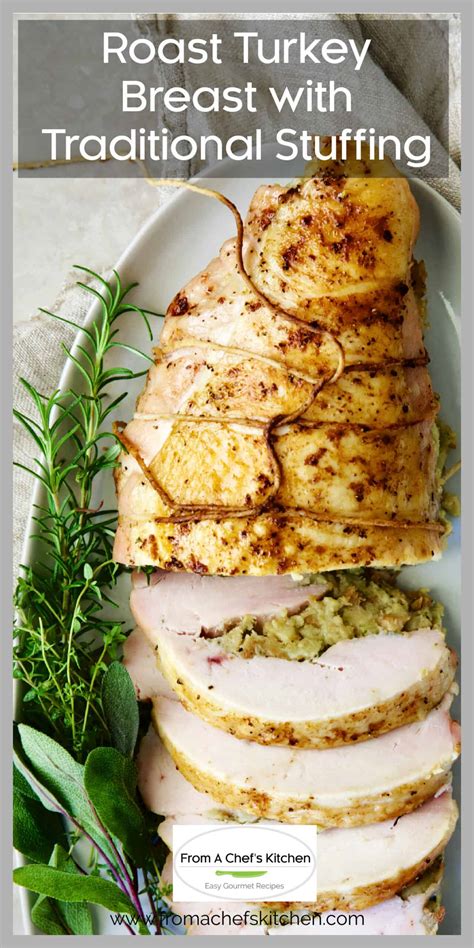 roast-turkey-breast-recipe-with-traditional-stuffing image