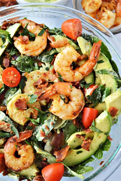 shrimp-avocado-and-spinach-salad-easy-lunch-or image