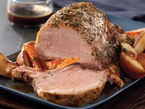 pork-roast-with-pears-and-rosemary-recipe-food image
