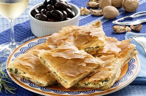 hortopita-greek-pie-with-greens-and-feta image