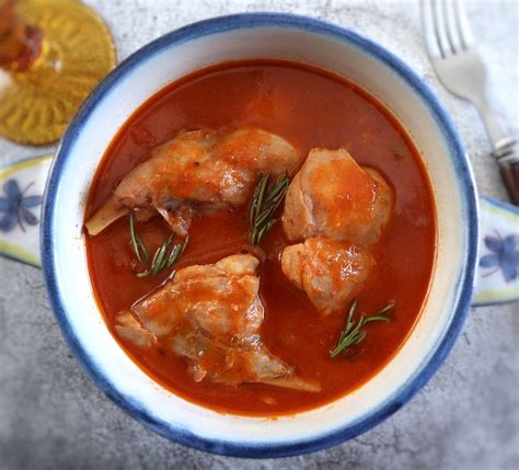 rabbit-in-tomato-sauce-recipe-food-from-portugal image