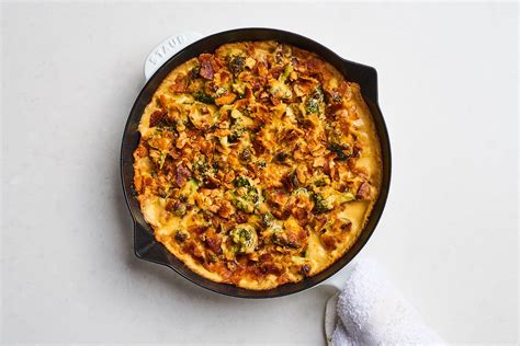 easy-broccoli-and-cheese-casserole-recipe-the-kitchn image