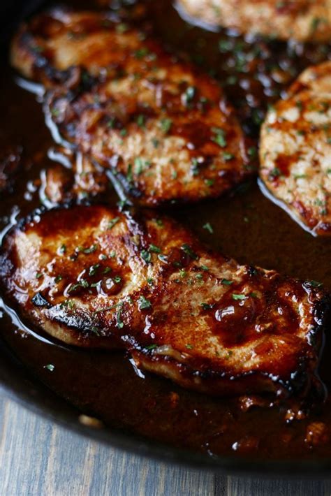cast-iron-pan-seared-pork-chops-recipe-longbourn image