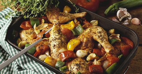 roasted-herb-chicken-pieces-with-vegetables-eat image