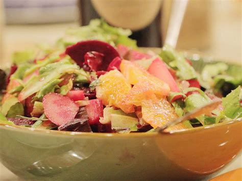 winter-lettuce-salad-with-roasted-beets-and-shallot image