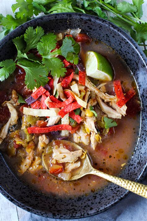 easy-creamy-chicken-tortilla-soup-cooking-on-the-ranch image