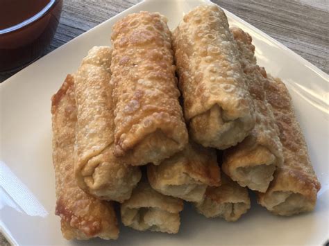easy-chicken-egg-rolls-the-butchers-wife image