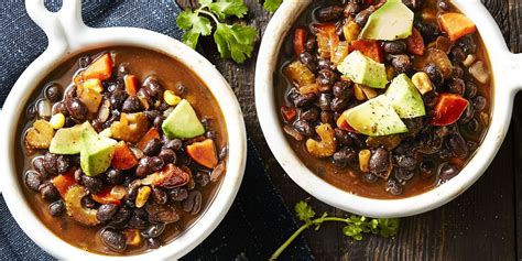 the-best-smoky-vegan-black-bean-soup-recipe-good image
