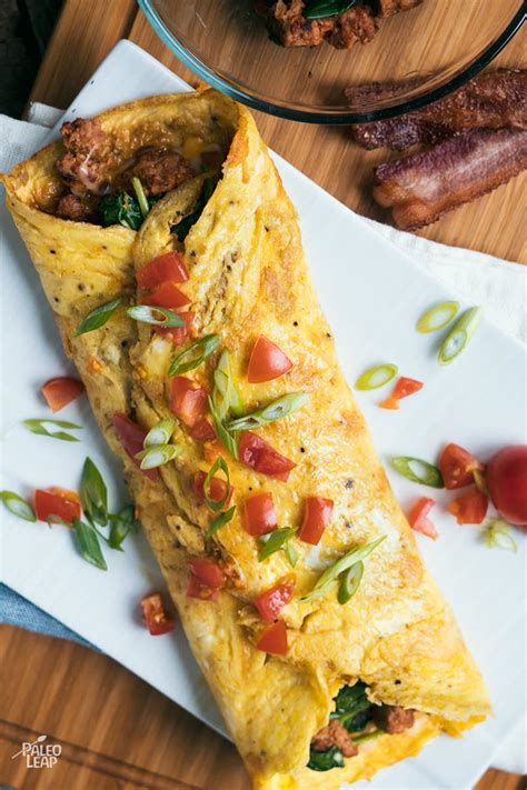 chorizo-and-spinach-omelette-recipe-paleo-leap image
