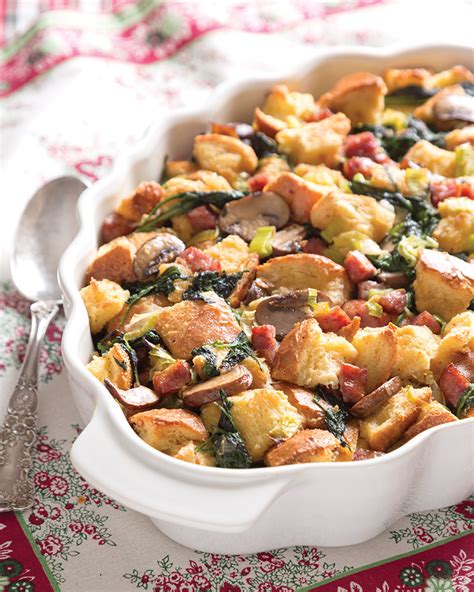 breakfast-strata-with-sausage-spinach-southern-lady image