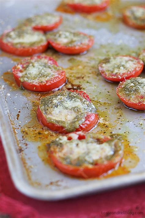 roasted-tomatoes-with-pesto-taste-and-tell image