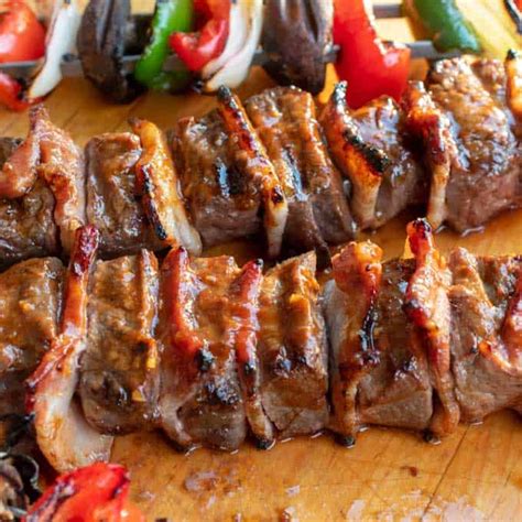 grilled-steak-kabobs-skewers-with-bacon-joes-healthy image