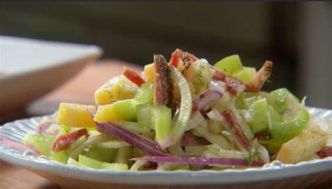 shaved-fennel-celery-and-red-onion-salad-with-salami image