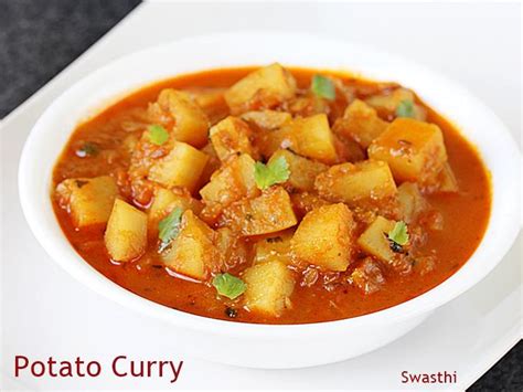potato-curry-recipe-aloo-curry-swasthis image