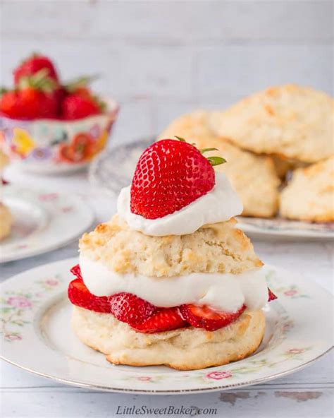 best-homemade-strawberry-shortcake-little-sweet image