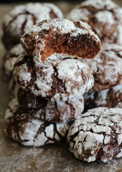 best-fudgy-chocolate-crackle-cookies-savoring-italy image