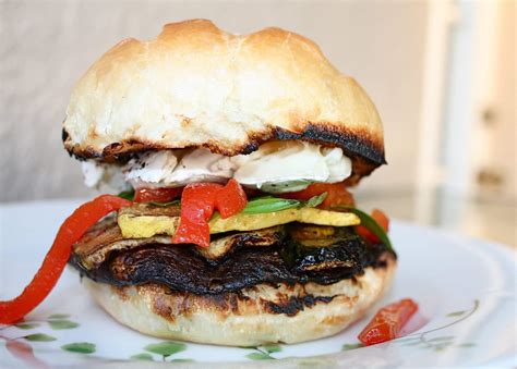 grilled-portabella-and-brie-burgers-aggies-kitchen image