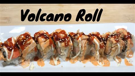how-to-make-sushi-volcano-roll-youtube image