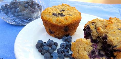 whole-grain-blueberry-muffins-the-whole-grains image