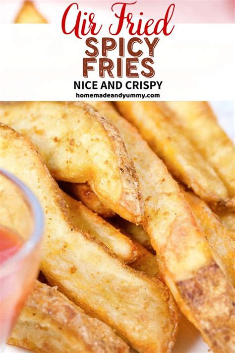 crispy-spicy-fries-homemade-yummy image