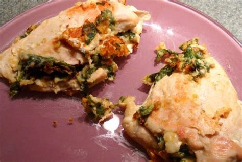 hummus-and-spinach-stuffed-chicken image