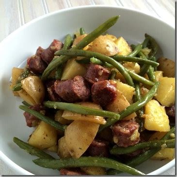 sausage-and-green-bean-skillet-katrina-runs-for-food image