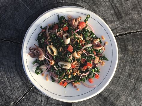 grilled-squid-salad-recipe-alton-brown image