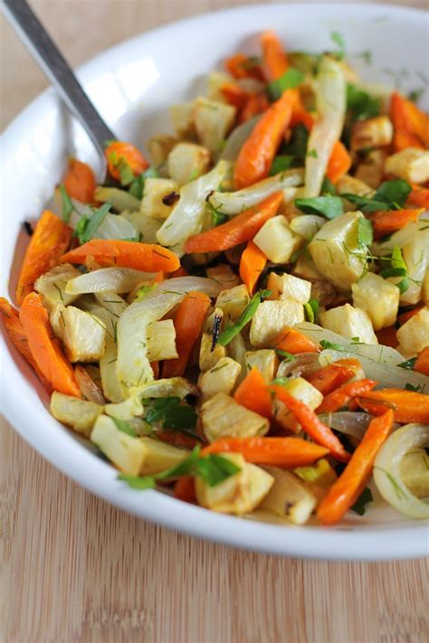 roasted-celery-root-and-carrots-with-parsley-and-dill image