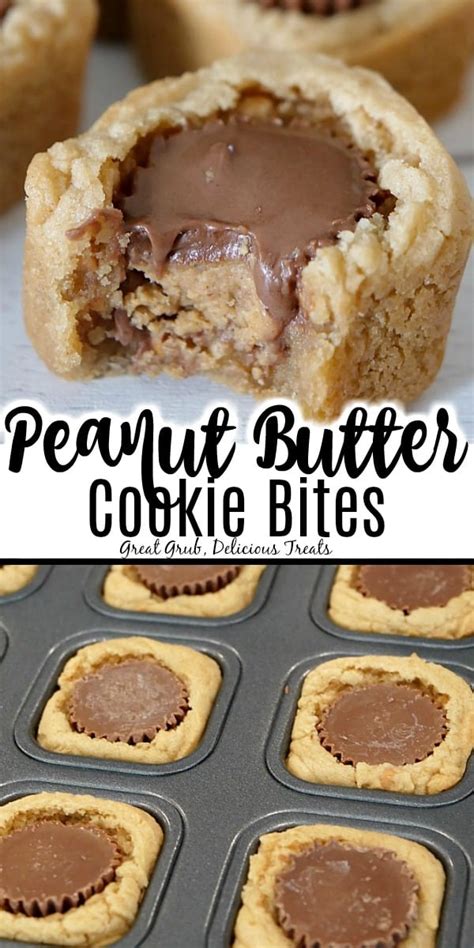peanut-butter-cookie-bites-great-grub-delicious-treats image