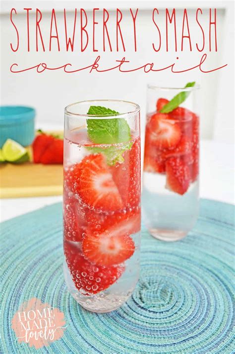 strawberry-smash-cocktail-recipe-homemadelovelycom image
