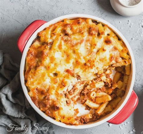 how-to-make-the-best-baked-ziti-for-a-crowd-family image