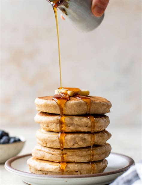vegan-pancakes-wellplatedcom image