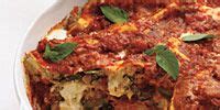 sausage-and-zucchini-skillet-lasagna-redbook image