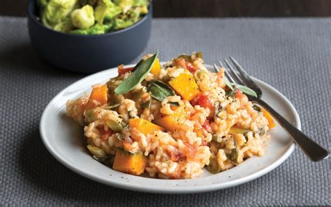 oven-baked-pumpkin-and-sage-risotto-healthy-food image