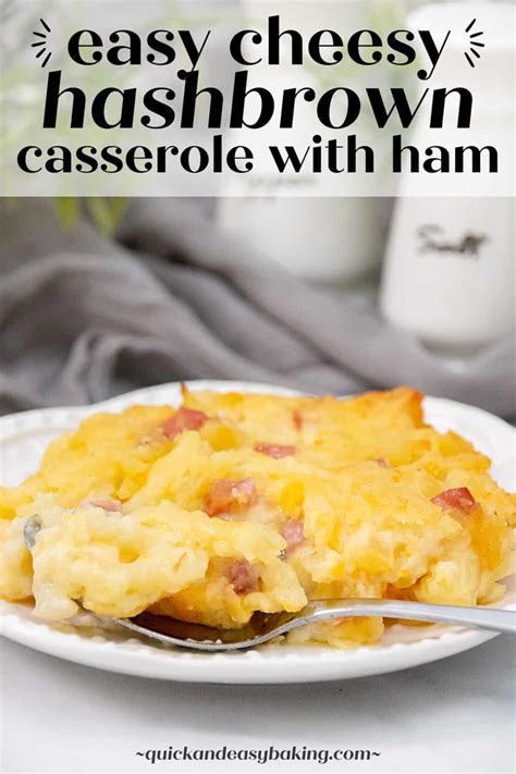 easy-cheesy-hashbrown-casserole-with-ham image