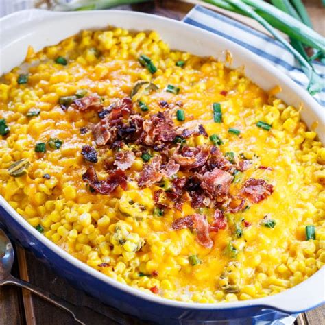 cheddar-corn-casserole-spicy-southern-kitchen image