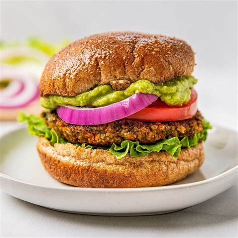 best-no-bean-veggie-burger-healthful-blondie image