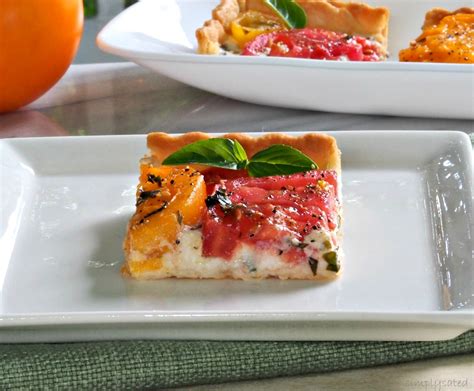 tomato-tart-with-mascarpone-and-basil-simply-sated image