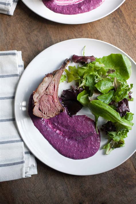 roasted-rack-of-lamb-with-blueberry-sauce-a image