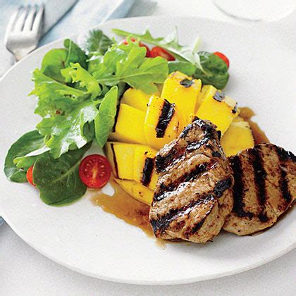 grilled-pork-with-mango-and-rum-sauce image