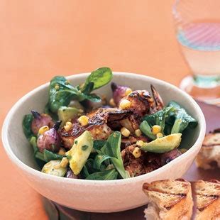 grilled-shrimp-salad-with-corn-and-avocado-recipe-bon image