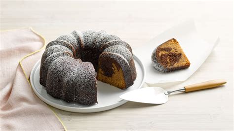 caramel-chocolate-swirl-cake image