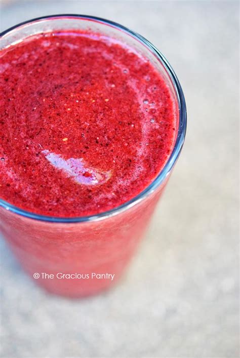 triple-berry-watermelon-smoothie-recipe-the-gracious image
