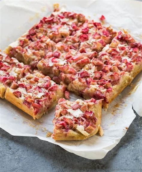 easy-rhubarb-bars-only-a-handful-of-ingredients image