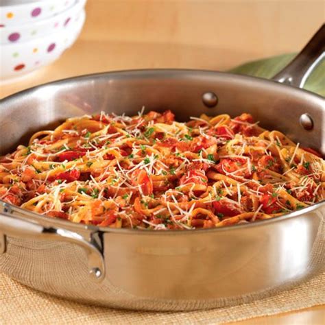 bacon-linguini-tomato-toss-recipes-pampered-chef-us-site image