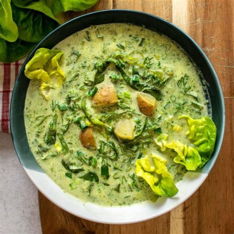 delicious-butter-lettuce-soup-recipe-polonist image