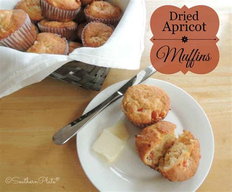 apricot-muffins-southern-plate image